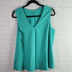 Jessica London 22/24 (1X) Women's Teal Sleeveless Top